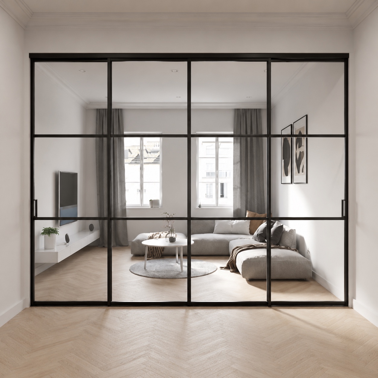 Telescopic 4-leaf render